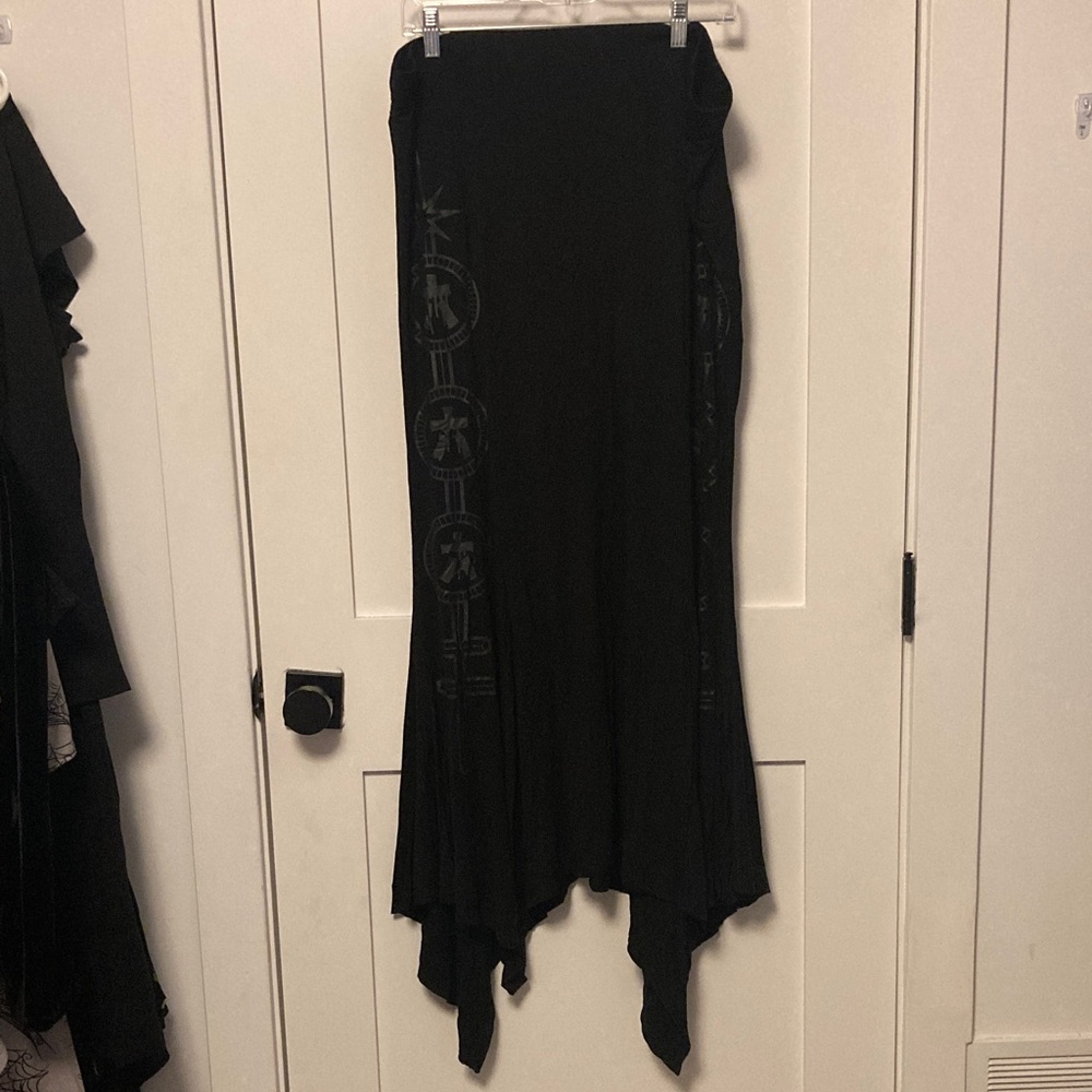 Killstar Black Asymmetrical Skirt